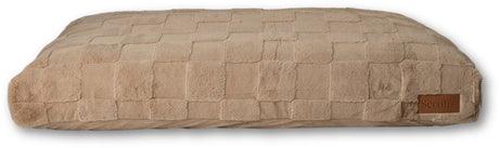Scruffs - oxford ortopædisk hundepude - tan - stor 100 x 70 x 10 cm