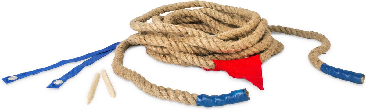 Bs toys tow of war - 10 meter langt reb med opbevaringstaske - sporty udendørs spil for børn fra 6 år