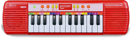 Bontempi spa bontempi - elektronisk keyboard med 24 tangenter - legetøjsmusikinstrument