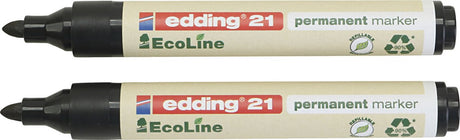 Permanent markør edding ecoline 21 1,5-3mm sort