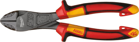 Milwaukee vde heavy-duty diagonale kniptang. vde heavy duty zijkniptang 180mm - 4932464569