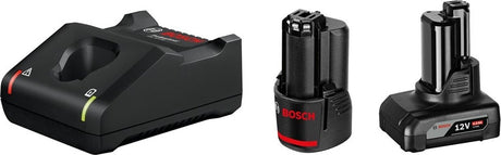 Bosch professionelt batteristartsæt 12v 2.0ah + 4.0ah - 1600a01nc9