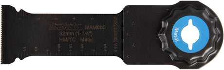 Makita tilbehør mam005 dyksav 32x70mm rustfrit stål - b-66444