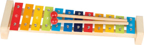 Goki Wooden xylophone med Songbook, 4dlg.