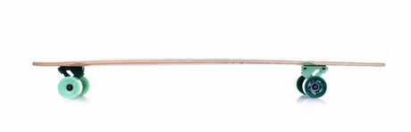 Tempish – flow longboard xl – 46 tommer 117 cm – dansende carving longboard – fleksible dæk glatte lastbiler