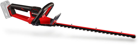 Einhell professionel batteri hækkeklipper gp-ch 18 50 li bl-solo (rød sort, batteri og oplader medfølger ikke)