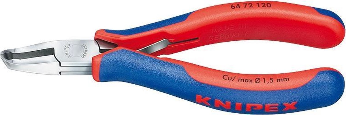 Knipex elektronik trådtang 120 mm - 6472120