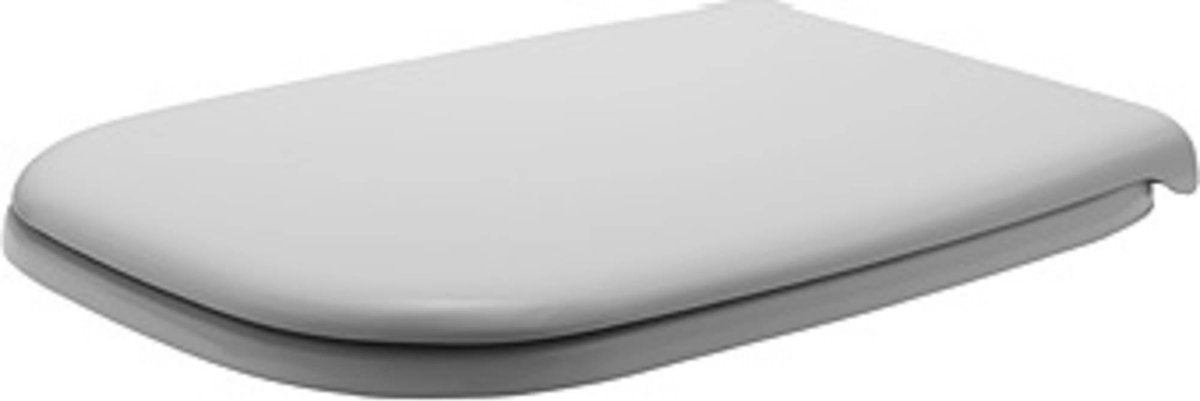 Duravit d-code toiletsæde 43x36x4cm kompakt plast hvid blank