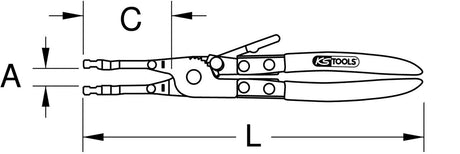 Ks tools 115.1052 loddespidsholder