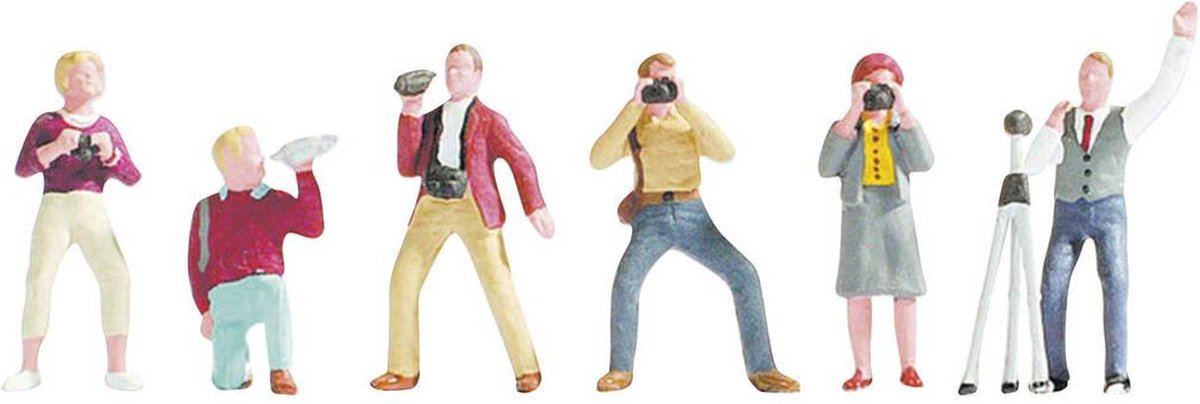 Nor 36571 n fotografer figurer malet, stående