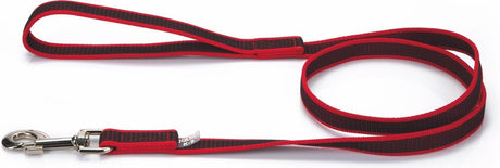 Julius k9 skridsikker hundesnor rød 20mm x 1,2m med håndtag