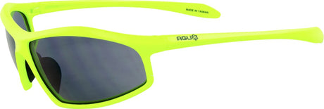 Agu masuto - sportbril - fietsbril - uv400 - geel - grilamid tr90 frame - flexibele neusvleugels - unisex one size