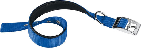 Ferplast hundehalsbånd daytona 43 x 2 cm stål nylonblå