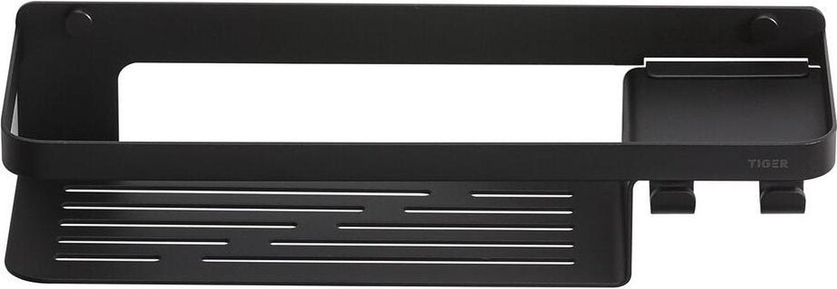 Tiger caddy - bruseholder - brusekurv med krog 32 cm - sort
