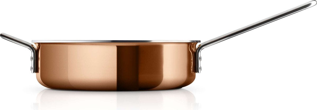 Eva trio - multi kobber sauterpande ø 24 cm - kobber - kobber -