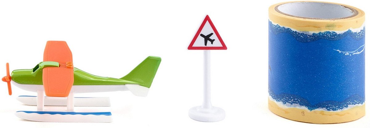 Siku vandflyver drenge 9 cm 5 meter grøn 3-delt