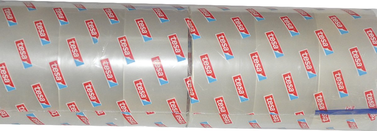 Tesa selvklæbende tape 50 mm 66 meter (64014 gennemsigtig)