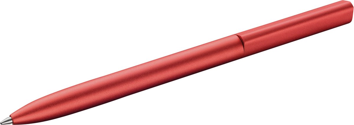 Pelikan ineo - kuglepen - ildrød - rød - i metaletui