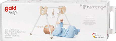 Goki Wood Baby Gym Bear