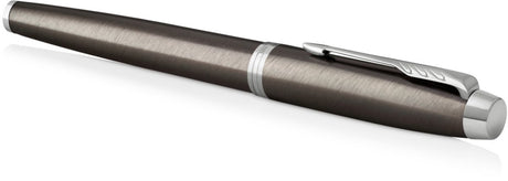 Parker im fyldepen | mørk espresso | medium nib med blå blæk refill | med gaveæske