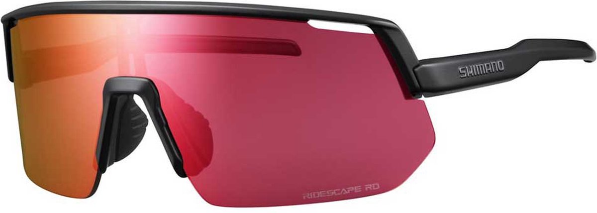 Shimano technium l2 cykelbriller ridescape race - mat sort