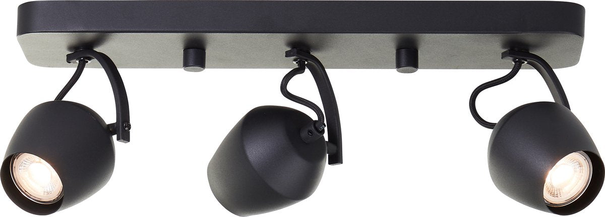 Brilliant vertino - loftspotlight - gu10 3x5w - 3000k - sort