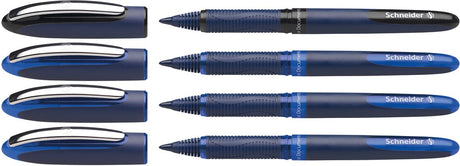 Schneider skriveredskaber schneider rollerball - one business - etui 3+1 gratis - s-183084
