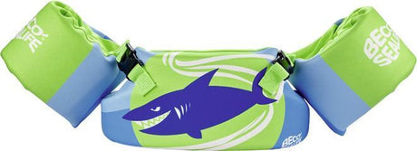 Beco-sealife® svømmesæt - svømmebånd og svømmebælte - grønt - 15-30 kg