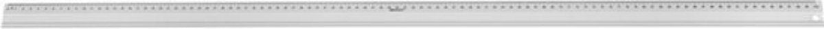 Westcott lineal - 100 cm - aluminium - med anti-skrid - c-e10199
