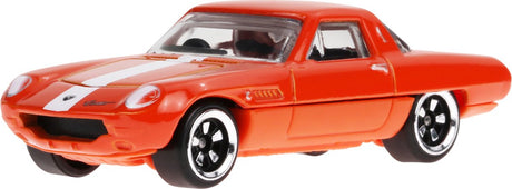 Hot wheels hrt00, racerbil, 3 år, metal, plastik, orange, hvid