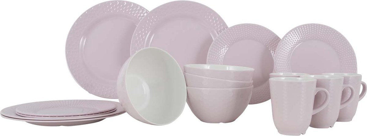 Gimex - royal line - service - pastel - pink - 16 stk