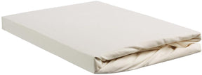 Ambiante jersey - hoeslaken - 120x200 210 - gebroken wit