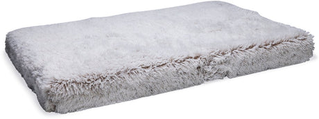 Beeztees siba - orthopedisch hondenkussen - fluffy - beige - 120x80x10 cm - maat xl -
