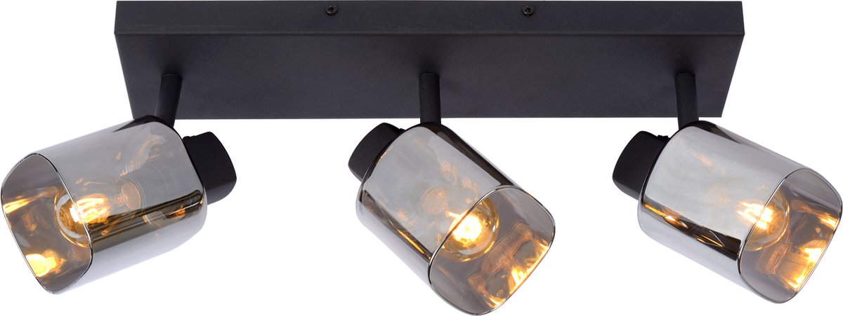 Lucide alion - loftspot (loftslampe) - 3xe14 - sort