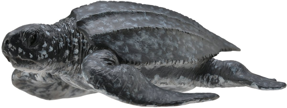 Collecta figur - læderskildpadde - (m) - havdyr - håndmalet - miniature