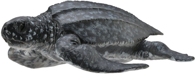 Collecta figur - læderskildpadde - (m) - havdyr - håndmalet - miniature