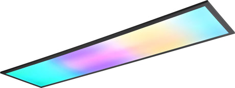 Rl live your light reality beta - loftslampe - sort mat - inkl. 1x SMD 31W - dynamisk RGBW lys - fjernbetjening