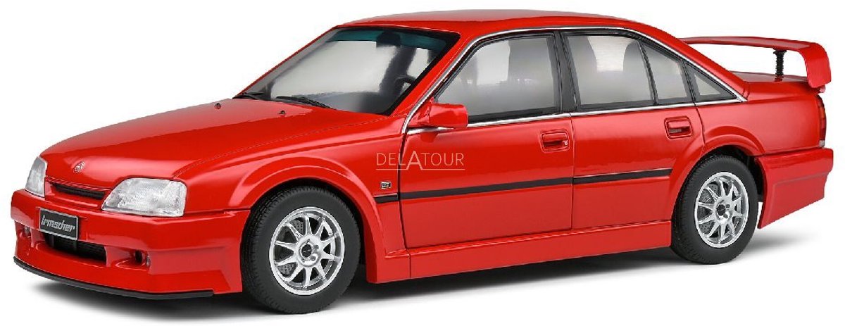 Solido Opel Omega 3000 24v '90, rød skala 1:18