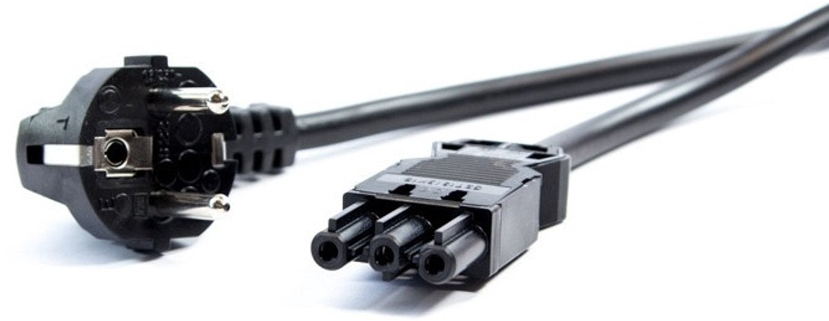 Bachmann 375.003 tilslutningskabel sort 3,00 m
