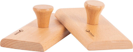 Klassiske verdens træ percussion sandblokke - musikinstrument til børn.