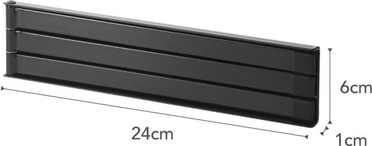 Yamazaki magnetisk køkkenhåndklædeholder - tårn - sort