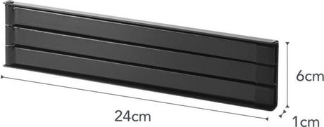 Yamazaki magnetisk køkkenhåndklædeholder - tårn - sort