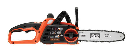 Black+decker letvægts lithium kompakt motorsav 18v 2.0ah. 25 cm sværd. kædehastighed 3,5m s - gkc1825l20-qw