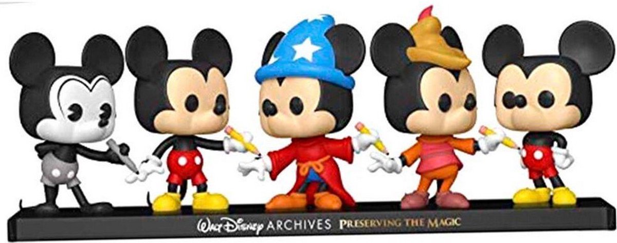 Funko pop! disney: 5 pak - Micky Mouse eksklusiv