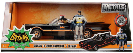 Jada legetøj jada batman 1966 klassisk batmobil 1:24