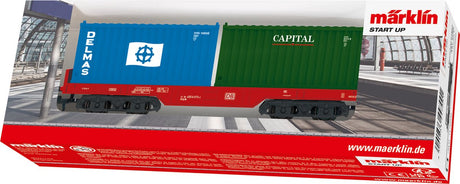 Märklin opstart - containervogn