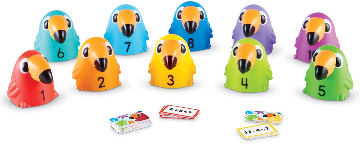 Læringsressourcer toucan aktivitetssæt - 1+