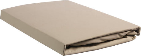 Beddinghouse - percale-katoen - split-topper - hoeslaken - 140x200 cm - zand