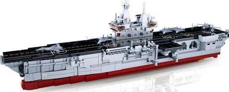 Sluban modelbricks hangarskib byggelegetøj - byggelegetøj modelbygning - byggekasse med 1088 byggeklodser - m38-b0699 fra 8 år