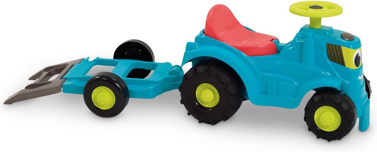 Ecoffier trehjulet cykel ecoiffier trailer traktor trailer udtrækker
